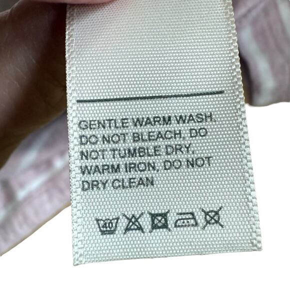 Fat Face Women's Top Breton Stripes Lilac L/S 14 Stretch Fishermancore Coastal - Picture 7 of 10